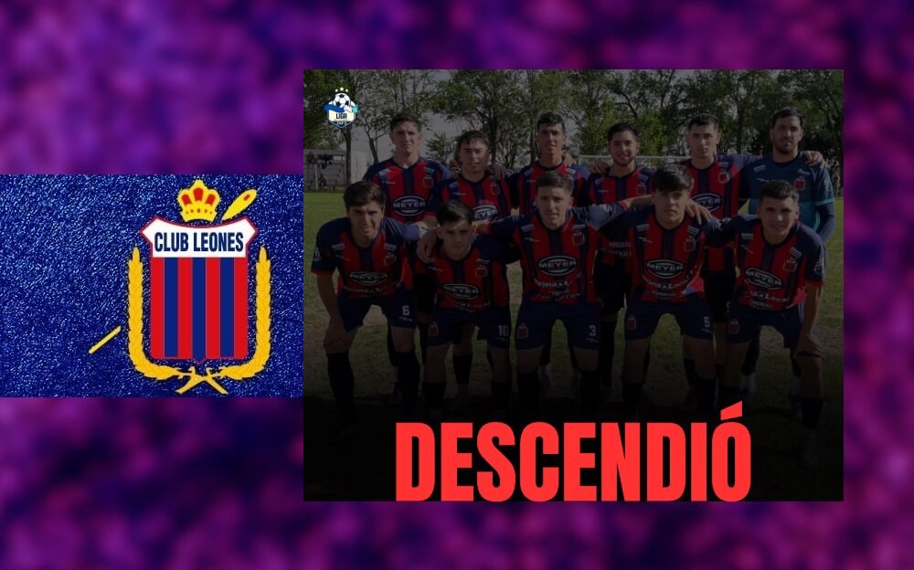 Liga Belvillense: Leones descendió a la B